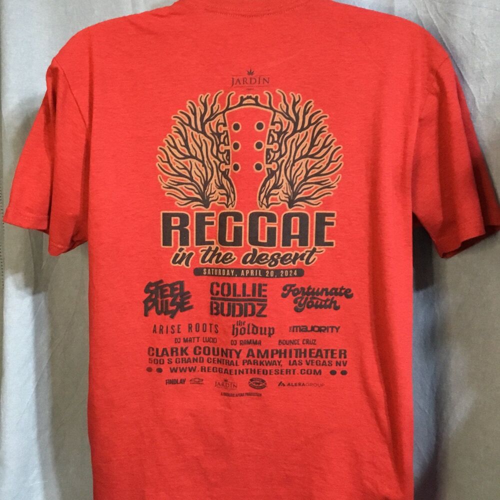 2024 Las Vegas Reggae In The Desert Concert T-Shirt